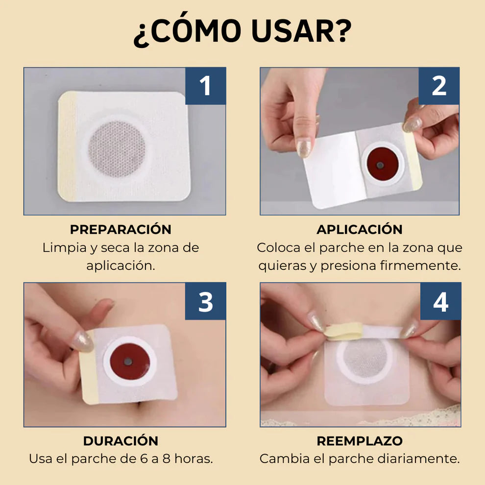 Parches Adelgazantes 30 Uds. ALUNA™ - Fórmula Natural