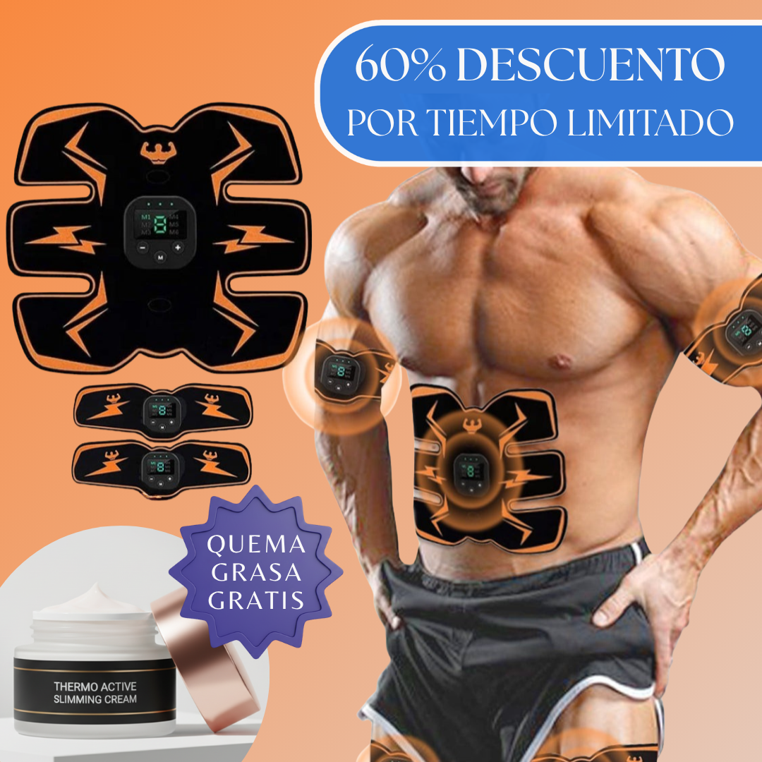 Estimulador Abs + Quema-Grasa Gratis | Producto Fitness Nº1 2025 ALUNA™