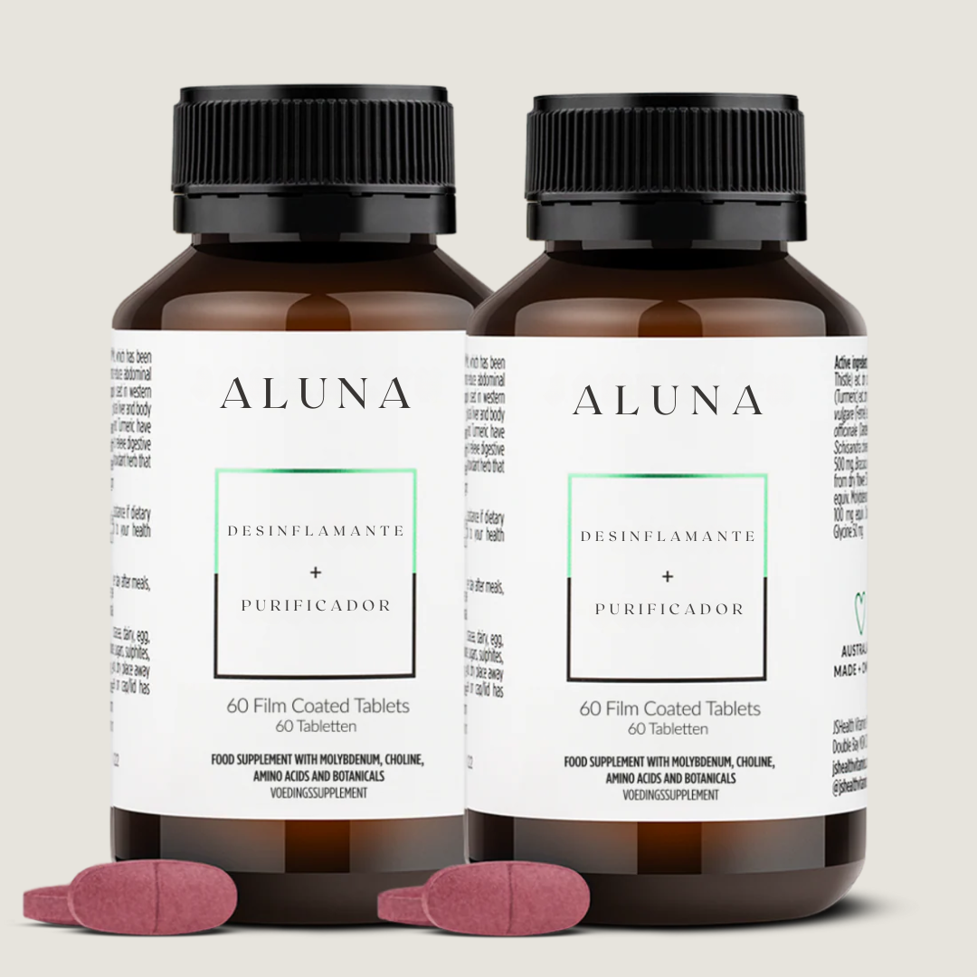Pack 2x1 Fórmula Desinflamante y Purificadora ALUNA™ | Best Seller 2025