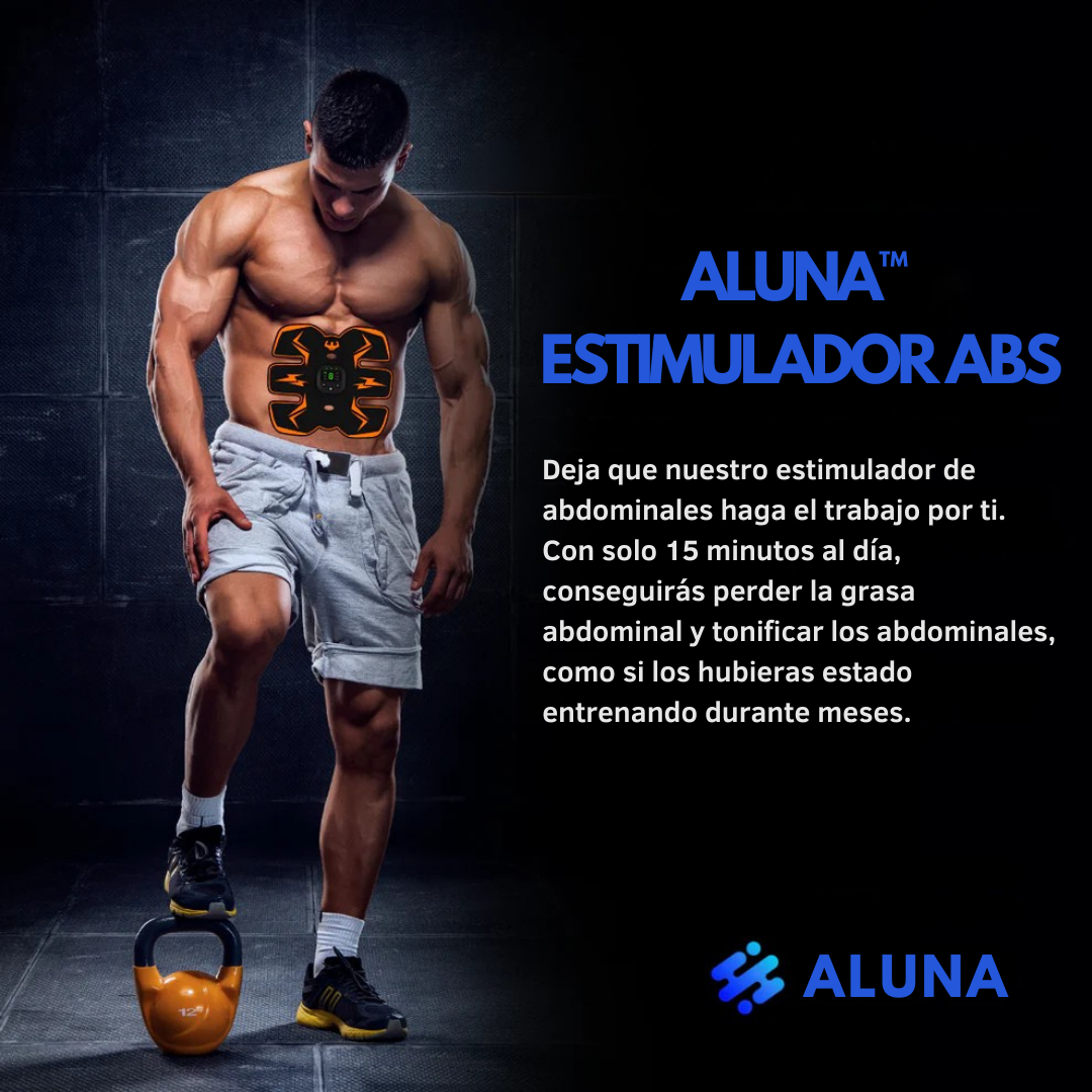Estimulador Abs + Quema-Grasa Gratis | Producto Fitness Nº1 2025 ALUNA™