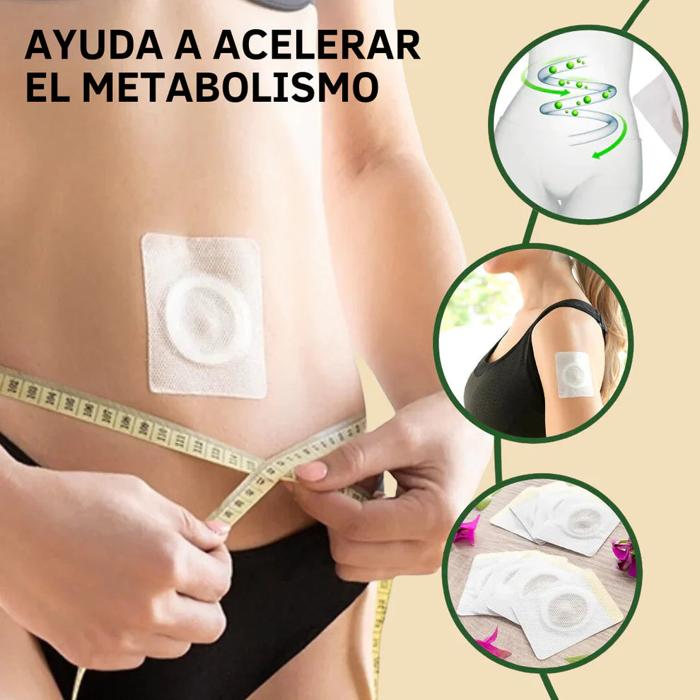 Parches Adelgazantes 30 Uds. ALUNA™ - Fórmula Natural