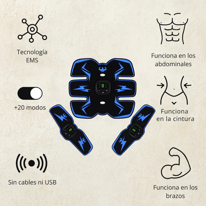 Estimulador Abs + Quema-Grasa Gratis | Producto Fitness Nº1 2025 ALUNA™