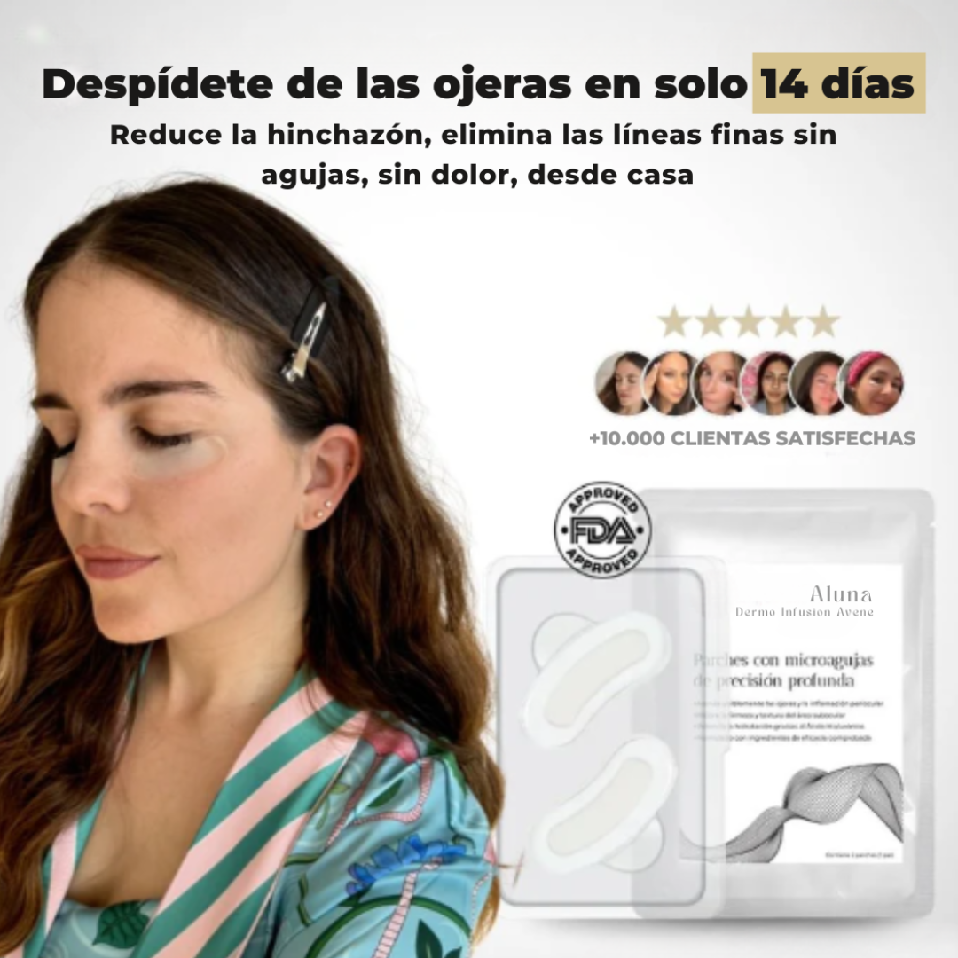 Parches De Colágeno ALUNA™ + 5 Mascarillas Gratis | SkinCare Nº1 2025