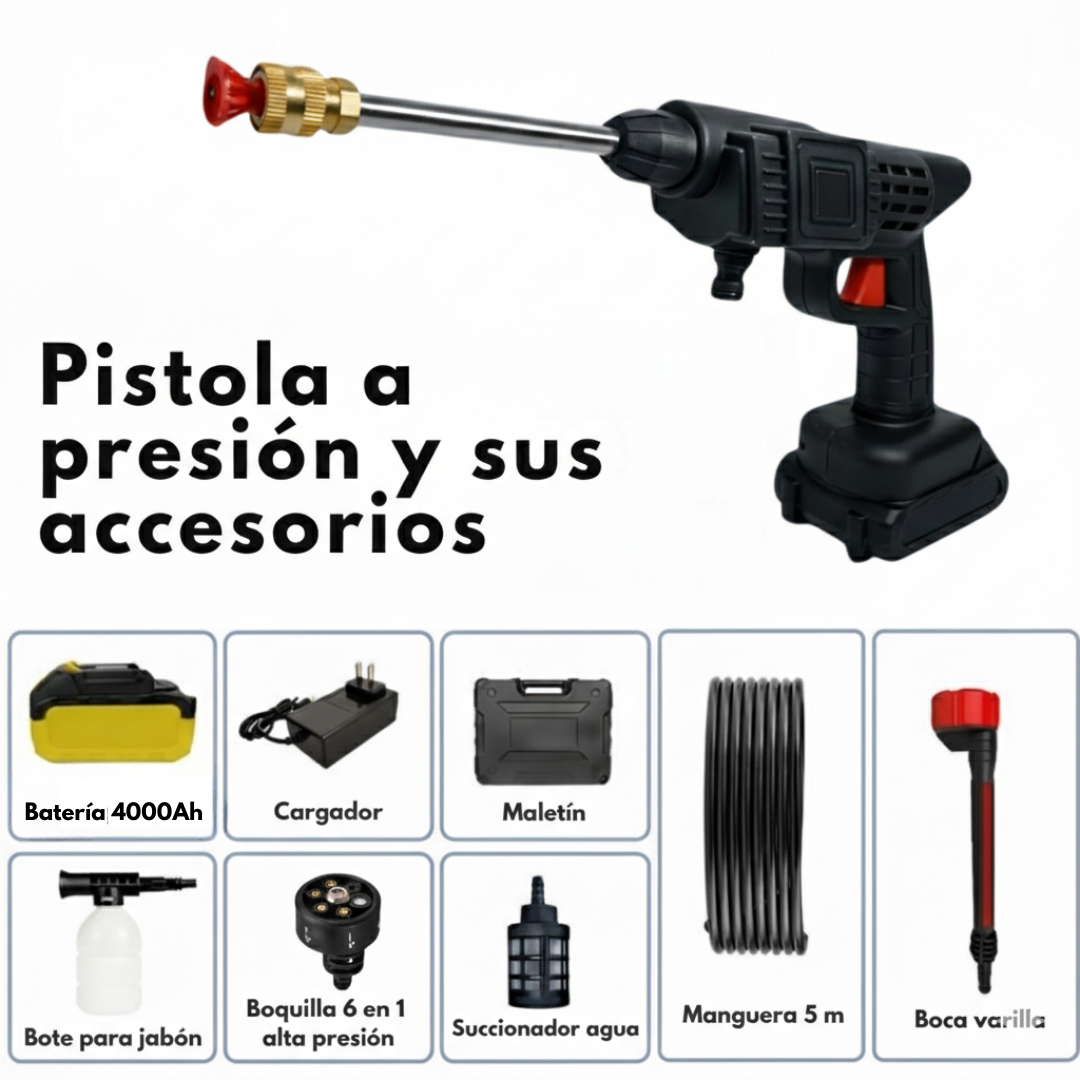 HydroJet Aluna™ | Pistola De Alta Presión