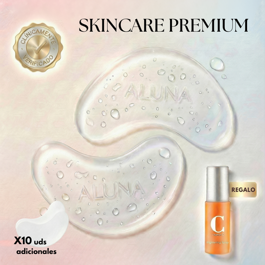 Set De Parches De Hidrogel Y Colágeno + Gel Hidratante (GRATIS) | Aluna™