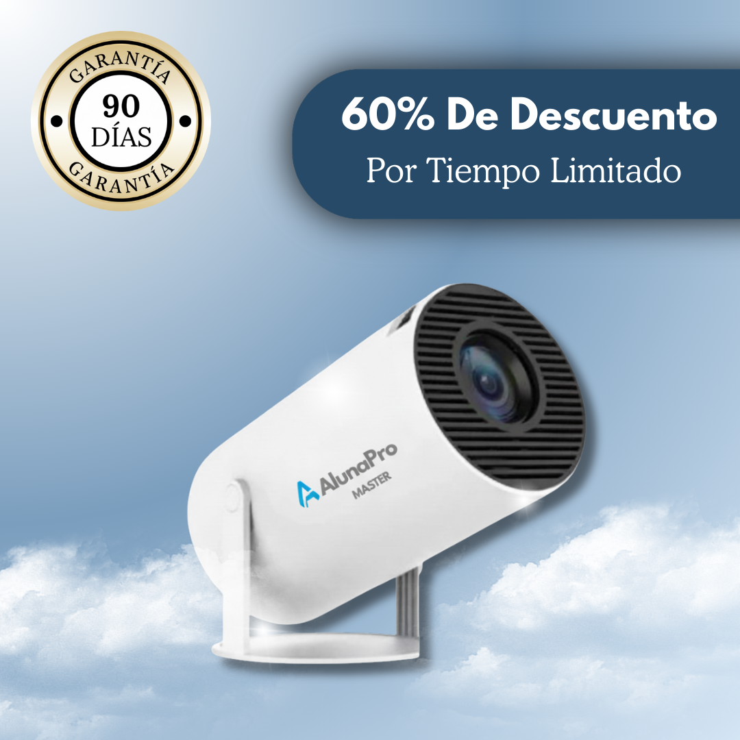 Proyector Inteligente 4K Master - AlunaPro™